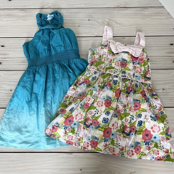Toddler Girls Summer Dresses Calypso Rufflebutts Bundle Set Size 4T 4/5 - Picture 1 of 7